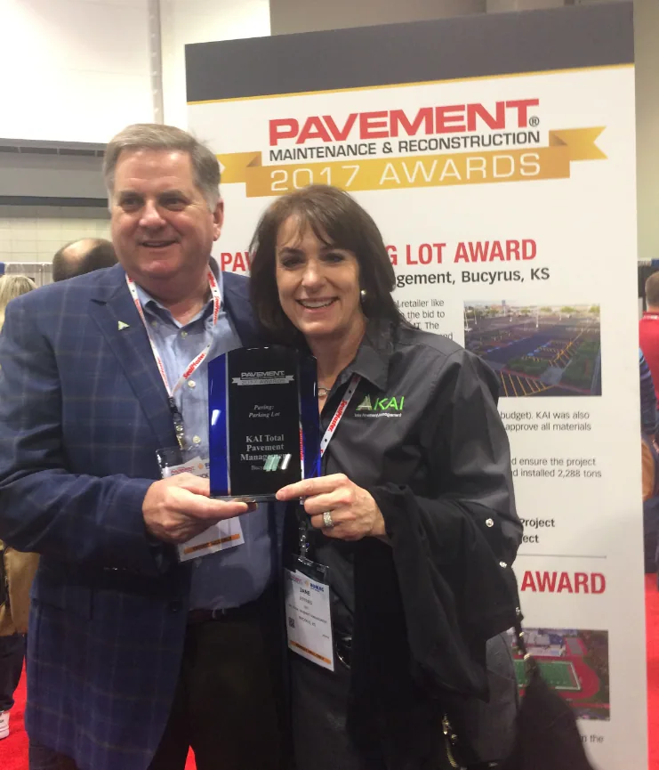 Kansas Asphalt Awarded 'Best Parking Lot' at 2017 National Pavement Expo - Kansas Asphalt Kansas Asphalt Awarded 'Best Parking Lot' at 2017 National Pavement Expo - Kansas Asphalt