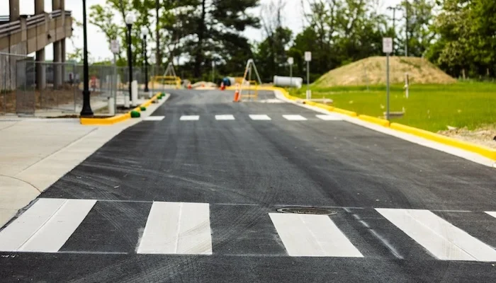ADA Compliant crosswalk markings